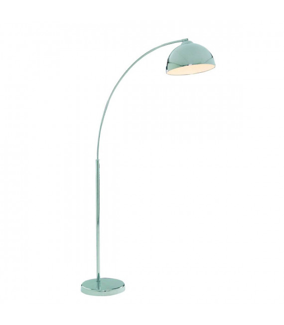 Giraffe 1-Licht Stehleuchte, in Chrom und Marmor