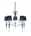 plafonnier ventilateur vintage 2 ampoules e27 max 60w brun patiné