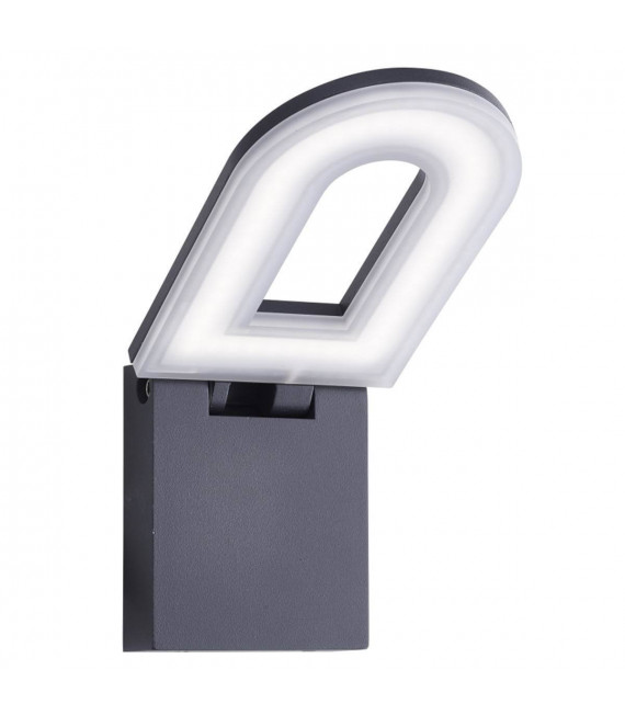Bolardo exterior LED, aluminio fundido y acrílico