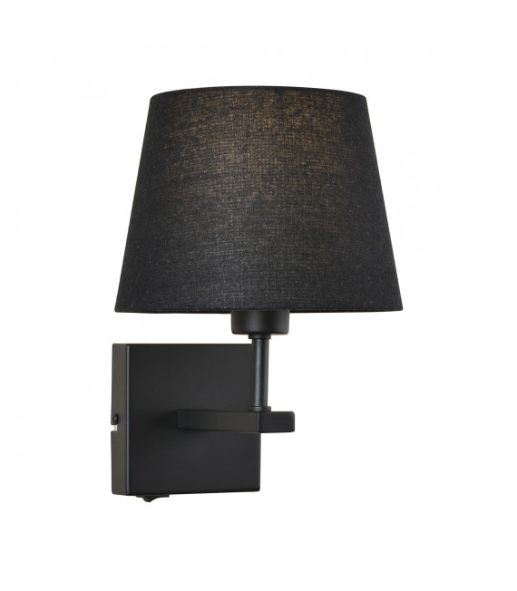 Lámpara de noche Norte Modern negro mate