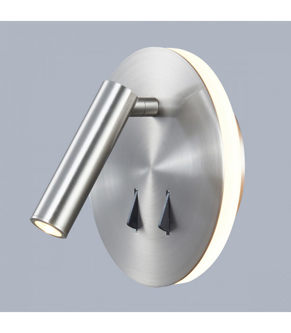 Nemo Modern Nachttischlampe Satin Nickel