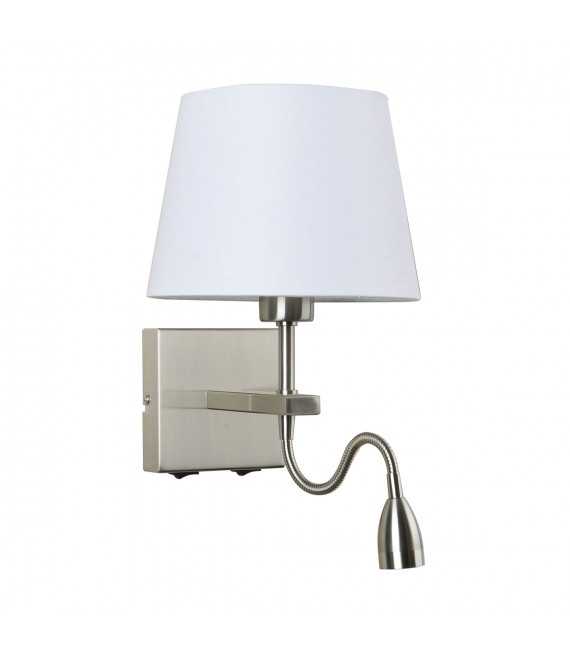 Lámpara de noche moderna Norte Nickel