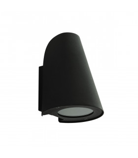 Applique de jardin moderne Alba Black Noir