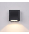 Modern garden wall lamp Edgar Black