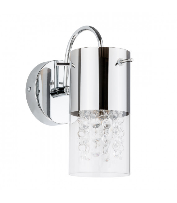 Marqu Chrome Kristall Wandleuchte