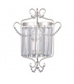 Applique murale en cristal Rinaldo Champagne argent
