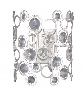 Nardo Champagne crystal wall light silver