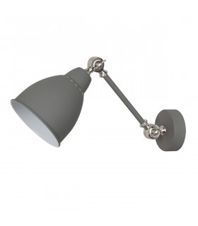 Industrial and retro wall lamp Sonny gray