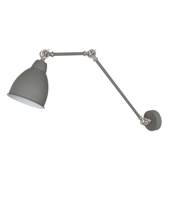 Sonny aplique industrial y retro Sand gris satinado
