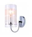 Applique murale moderne Max Chrome