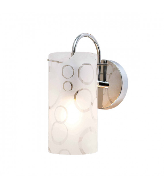Applique murale moderne Danni Chrome