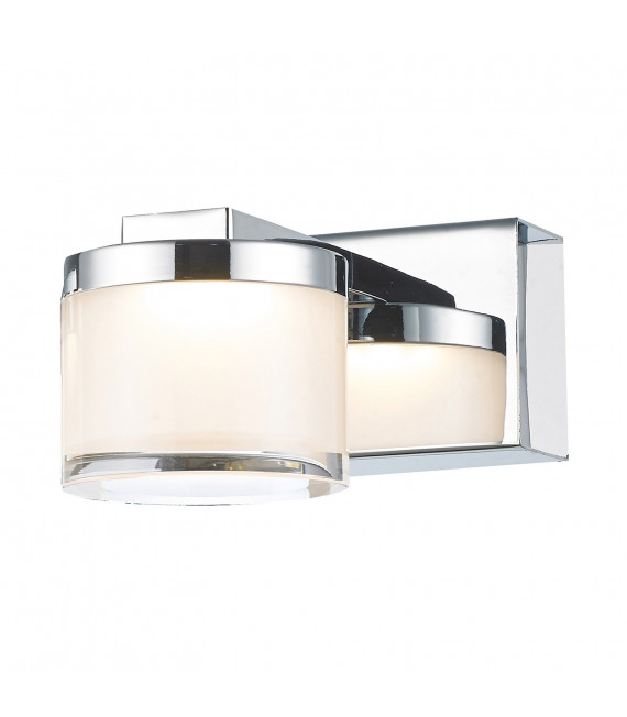 Moderne Wandleuchte Lopez Chrome