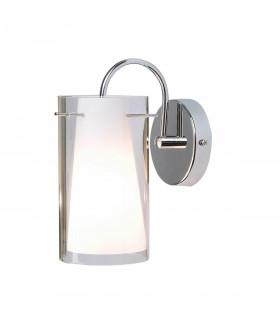 Aplique de pared moderno Carole Chrome