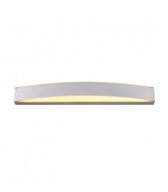 Moderne Bogenwandlampe Sandweiß