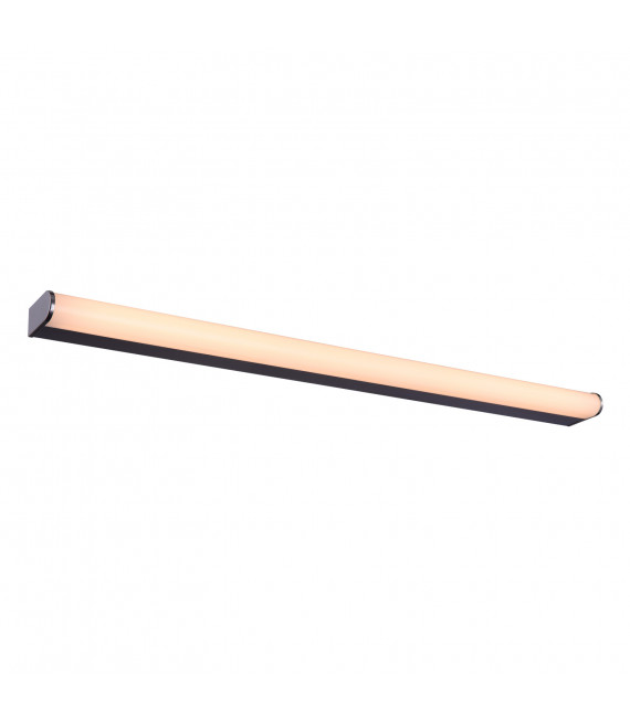 Applique murale moderne Sanosti Chrome hauteur 3,9 Cm