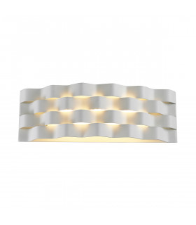 Lámpara de pared moderna Verigo blanco