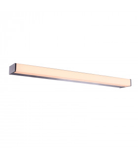 Applique murale moderne Minoria Chrome longueur 60 Cm