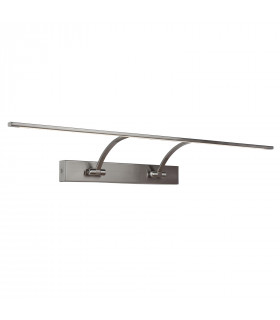 Lámpara de pared Camila Modern níquel satinado