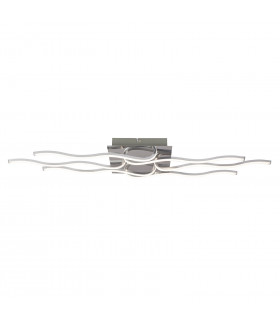 Applique murale moderne Bonita Chrome