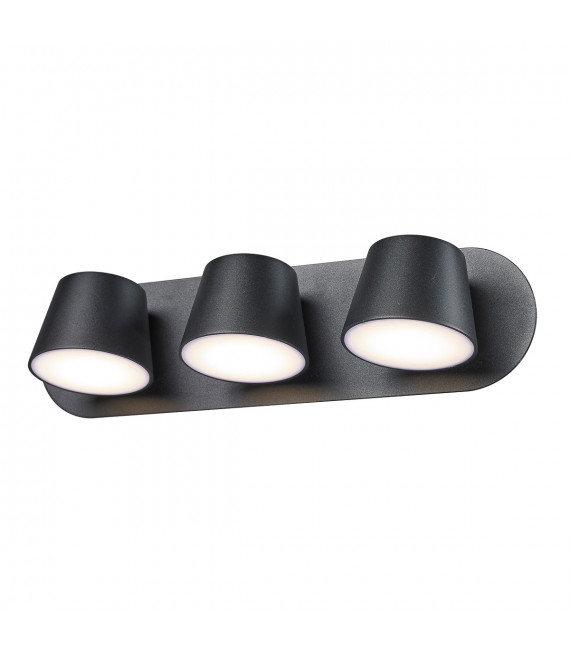 Moderne Wandleuchte Kuola Black