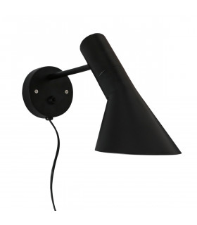 Moderne Wandleuchte Volta Black