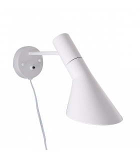 Modern wall lamp Volta white
