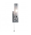 Hook Chrome Modern Bathroom Wall Sconce