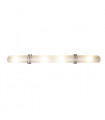 Applique murale pour salle de bains moderne Caro Satin 4 ampoules
