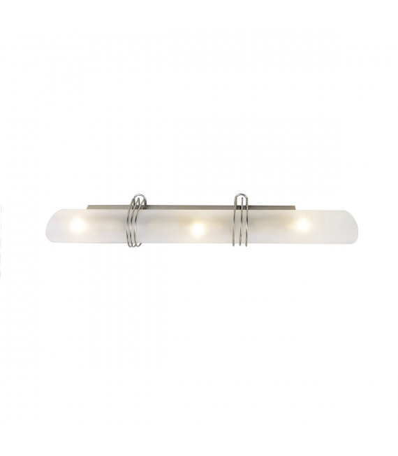 Aplique de baño moderno Caro Satin