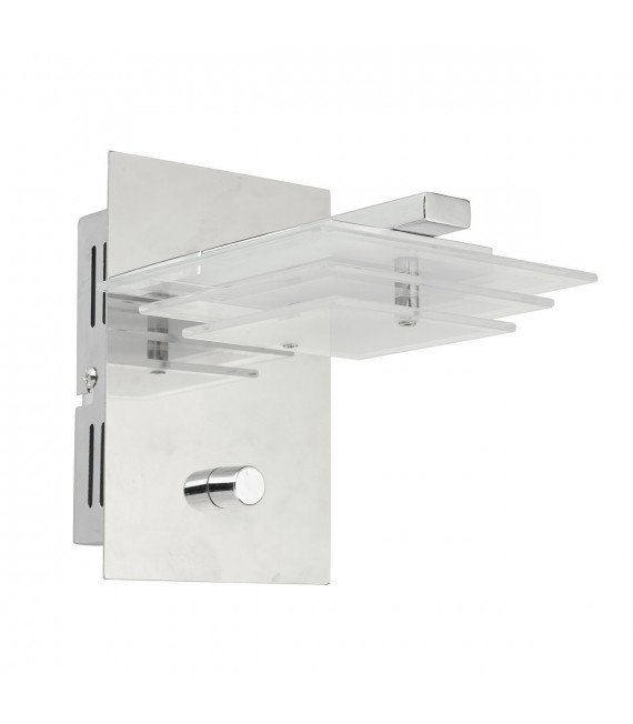 Rhino Chrome Modern Bathroom Wall Light