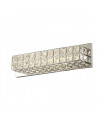Applique murale pour salle de bains moderne Ortiz Chrome
