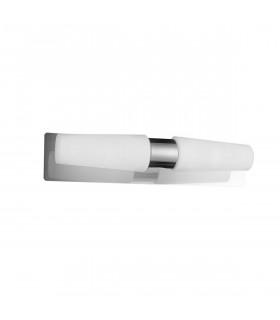 Talo Chrome 2-Light Modern Bathroom Wall Sconce