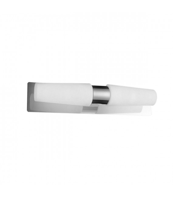 Talo Chrome 2-Light Modern Bathroom Wall Sconce