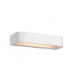 Applique murale pour salle de bains moderne Karen blanc