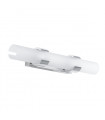 Applique murale pour salle de bains moderne Rosetta Chrome 4 ampoules