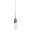 Douille suspendue moderne Casa Bronze antique