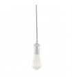 Douille suspendue moderne Atrium Chrome
