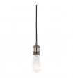 Douille suspendue moderne Classo Noir en alu