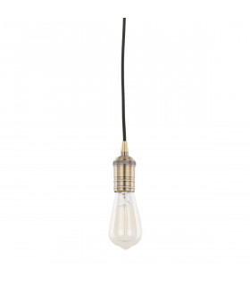 Modern Atrium Antique Bronze Hanging Socket