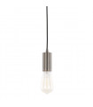 Moderna Black Modern Hanging Socket