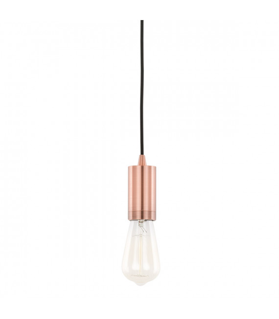 Moderna Modern Hanging Socket Red Copper