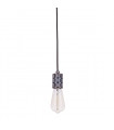 Modern hanging socket Millenia Black