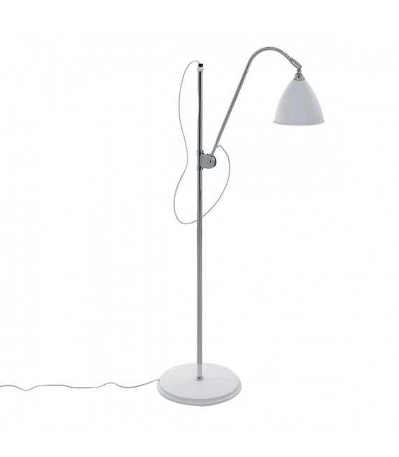 Lampadaire classique Evato blanc