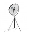 Lampadaire classique Calibri Noir