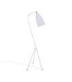 Industrial and retro floor lamp Levigne white