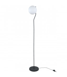 Piantana moderna Carimi Satin nera