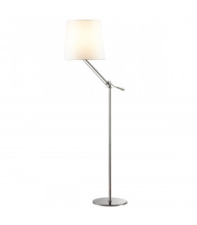Lámpara de pie moderna Otelio Chrome