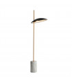 Modern floor lamp Vilai Black, gold, marble