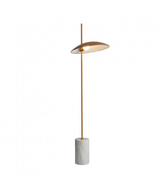 Lampadaire moderne Vilai Doré, marbre