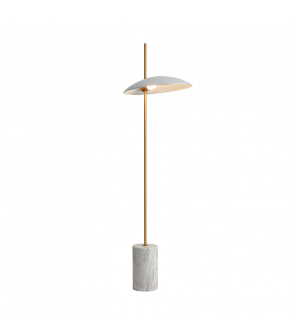 Vilai Modern Stehleuchte Weiß, Gold, Marmor